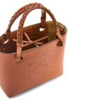 LOEWE ANAGRAM TOTE MINI BAG IN CLASSIC CALFSKIN
