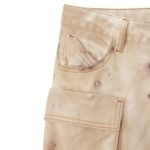 THE ATTICO ESSIE NATURAL MARBLE LONG PANTS