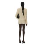 MEGDA BUTRYM BOUCLE HOT SHORTS IN CREAM