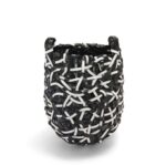 LOEWE SMALL NEST BASKET BAG IN CALFSKIN