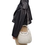 LOEWE DIAMOND HOBO BAG IN CALFSKIN