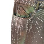 THE ATTICO PANYA CAMOUFLAGE LONG PANTS
