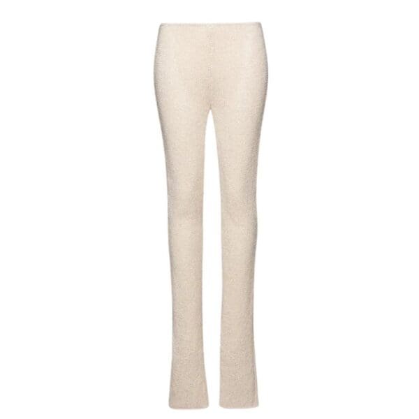MAGDA BUTRYM CROCHET PANTS IN CREAM