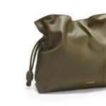 LOEWE LARGE FLAMENCO CLUTCH BAG IN CALFSKIN NAPPA
