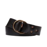 RALPH LAUREN LEATHER Belt DOUBLE-O-RING
