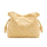 LOEWE FLAMENCO CLUTCH BAG IN PLEATED LAMBSKIN