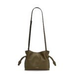 LOEWE MINI FLAMENCO CLUTCH BAG IN CALFSKIN NAPPA