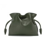 LOEWE MINI FLAMENCO CLUTCH BAG IN CALFSKIN NAPPA