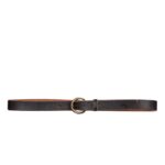 RALPH LAUREN TUMPLED LEATHER BELT