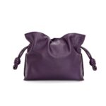 LOEWE MINI FLAMENCO CLUTCH BAG IN CALFSKIN NAPPA