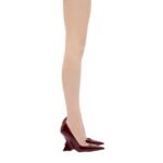 THE ATTICO ''CHEOPE'' WINE RED PUMP