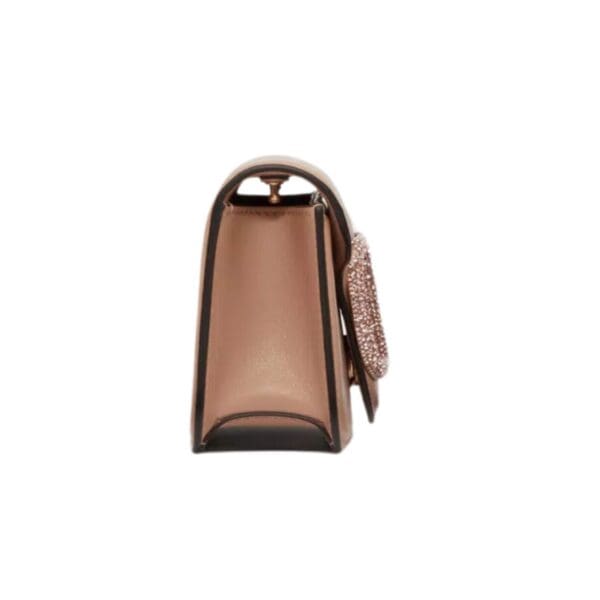 VALENTINO GARAVANI LOCÒ SMALL SHOULDER BAG WITH JEWEL LOGO