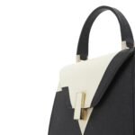 VALEXTRA ISIDE V INTARSIA TOP HANDLE MINI BAG