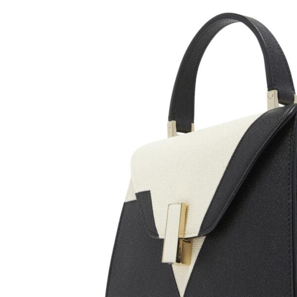 VALEXTRA ISIDE V INTARSIA TOP HANDLE MINI BAG