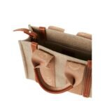 CHLOE SMALL WOODY TOTE BAG SOFT TAN