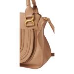 CHLOE MARCIE DOUBLE CARRY BAG LIGHT TAN