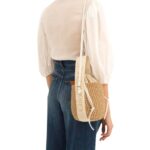 CHLOE SMALL WOODY BASKET GOLD