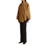 KHAITE THE FARRIS JACKET IN KHAKI