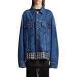 KHAITE THE GRIZZO JACKET ARCHAR WITH STUDS