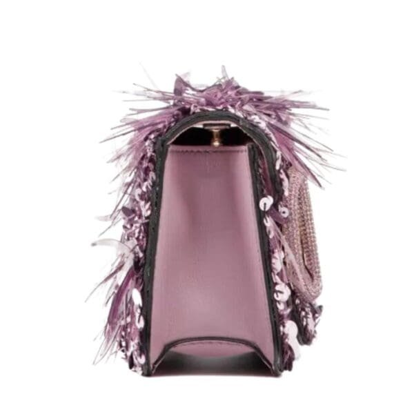 VALENTINO GARAVANI SMALL LOCÒ SHOULDER BAG WITH 3D EMBROIDERY