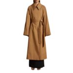 KHAITE THE MINNIE COAT IN KHAKI