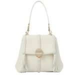 CHLOE PENELOPE SMALL SOFT SHOULDER BAG WHITE