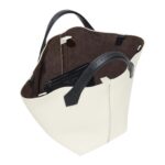 PROENZA LARGE CHELSEA TOTE IVORY BLACK