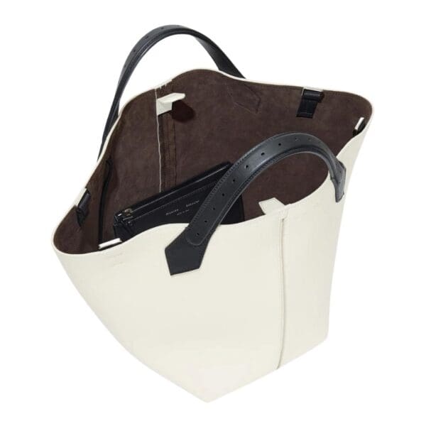 PROENZA LARGE CHELSEA TOTE IVORY BLACK