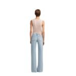 Ami Slitted Flare Fit Jeans