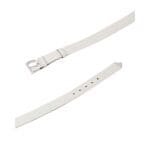PARADA LEATHER BELT IN WHITE