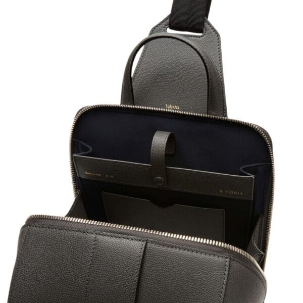 VALEXTRA V-LINE ONE SHOULDER BACKPACK