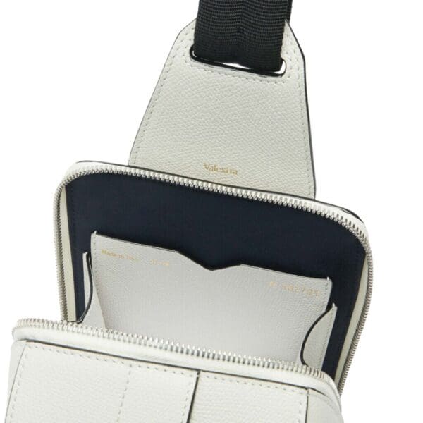 VALEXTRA V-LINE ONE SHOULDER MINI BACKPACK