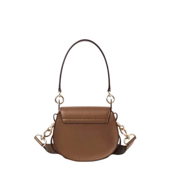 CHLOE SMALL TESS BAG DARK NUT