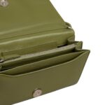 AMI VOULEZ VOUS WALLET STRAP IN OLIVE