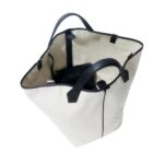 PROENZA XL CHELSEA TOTE IN CANVAS BLACK NATURAL