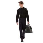 VALEXTRA POLYHEDRAL WEEKENDER TRAVEL BAG