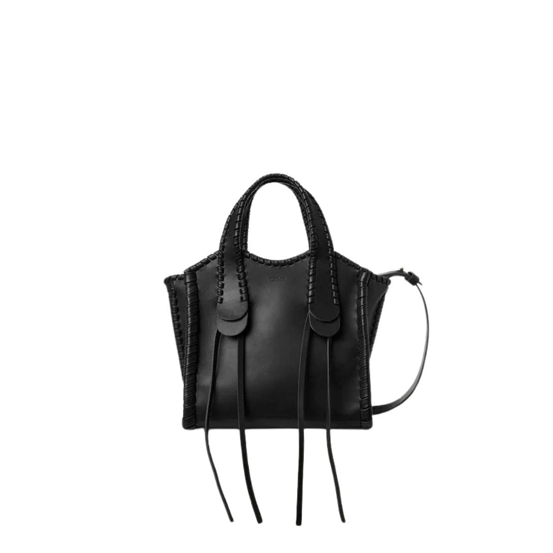 CHLOE SMALL MONY TOTE BAG BLACK