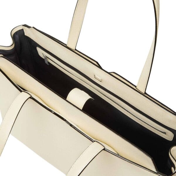 VALEXTRA V-LINE HORIZONTAL SHOPPING BAG