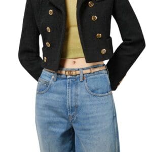 GUCCI THIN BELT WITH INTERLOCKING G BUCKLE