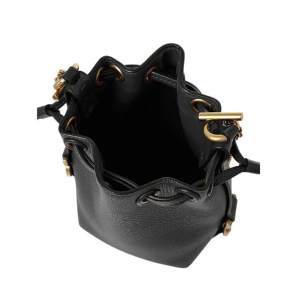 CHLOE MARCIE MICRO BUCKET BLACK
