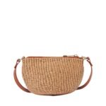 CHLOÉ ZIPPERED MINI BASKET CARAMEL