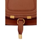 CHLOE MARCIE MINI DOUBLE CARRY BAG TAN