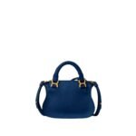 CHLOE MARCIE MINI DOUBLE CARRY BAG DEEP DENIM