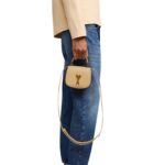 AMI NANO PARIS PARIS BAG IN CITRONELA