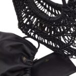 vVALENTINO GARAVANI ALLKNOTS WOVEN LEATHER SHOPPER