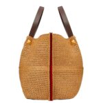 VALENTINO GARAVANI MEDIUM SHOPPING BAG IN SYNTHETIC RAFFIA