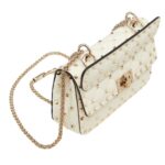 VALENTINO GARAVANI SMALL NAPPA ROCKSTUD SPIKE BAG