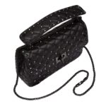 VALENTINO GARAVANI MEDIUM NAPPA ROCKSTUD SPIKE BAGv