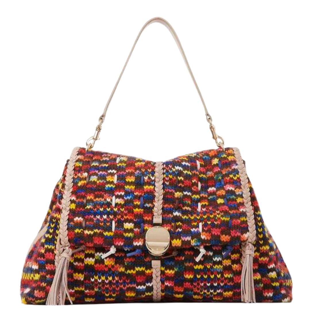 CHLOE PENELOPE LARGE SOFT SHOULDER BAG MULTICOLOUR