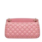 VALENTINO GARAVANI ROCKSTUD SPIKE CALFSKIN SHOULDER BAG